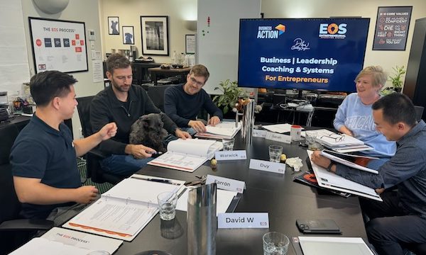 B2B Business undertaking EOS (The Entrepreneurial Operating System) with Certified EOS Implementer - Debra Chantry-Taylor